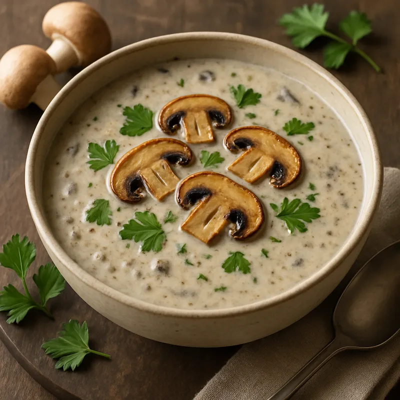 Pilzsuppe