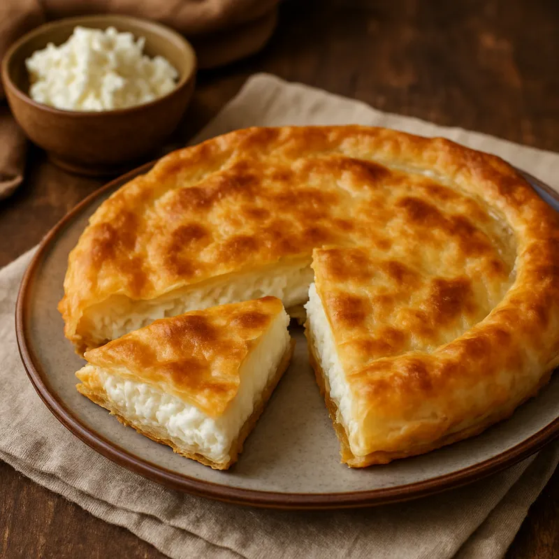 Myzitroptia (Myzithra-Käsekuchen)