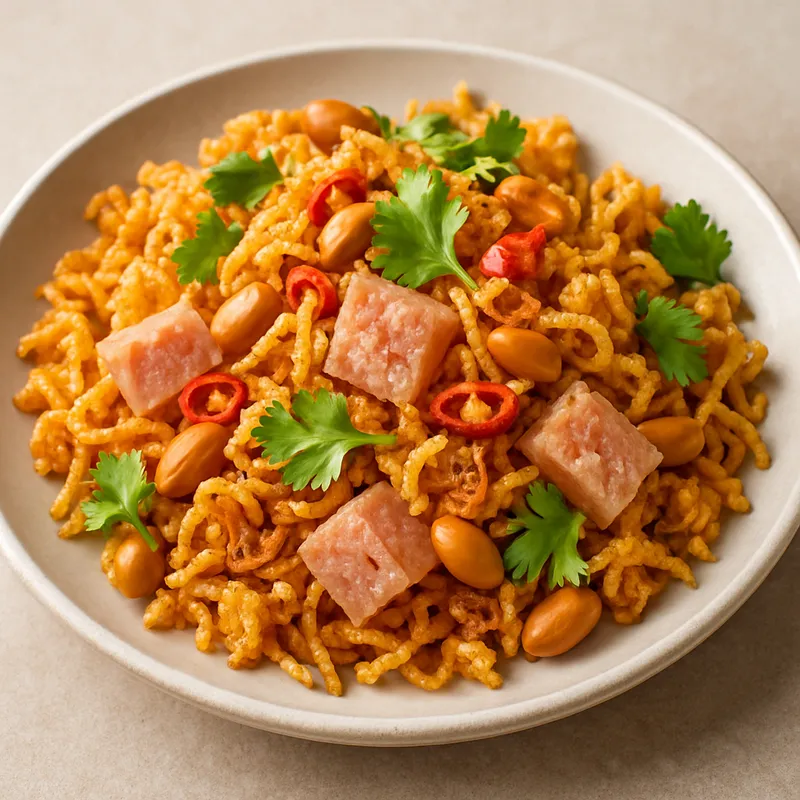 Naem Khluk (Fermentierter Schweinefleisch-Snack)