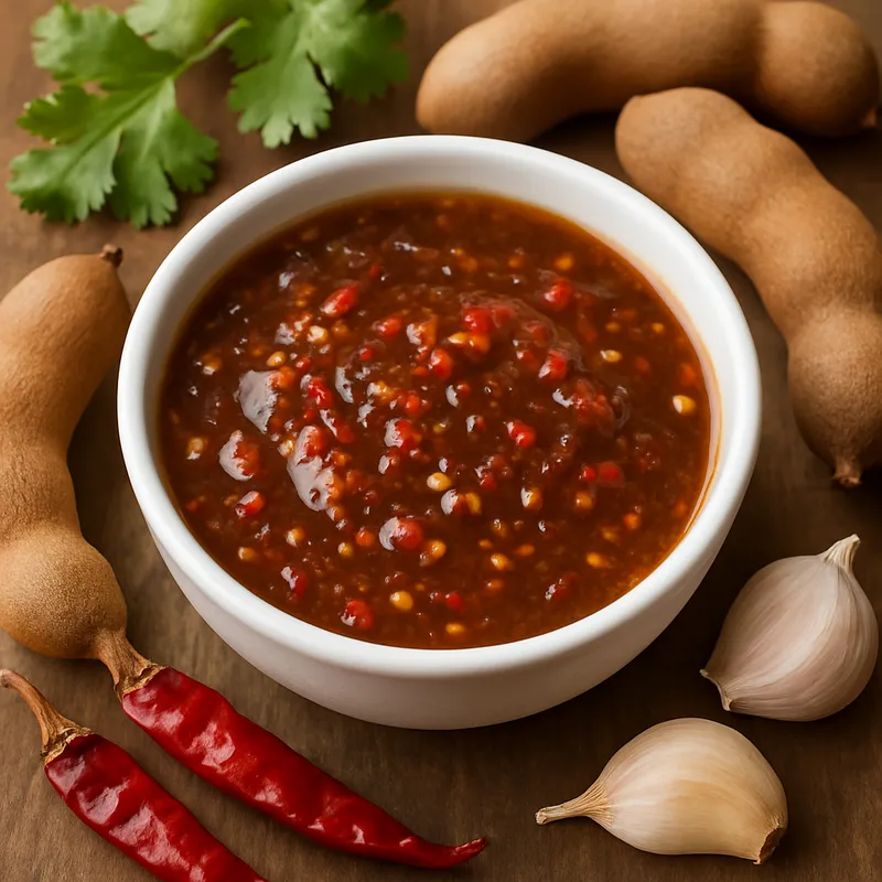 Nam Jim Bai Mak (Tamarind-Dipping-Sauce)