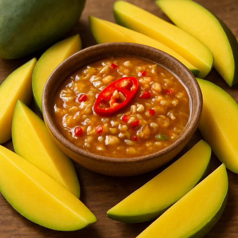 Nam Prik Mamuang (Mango-Chili-Dip)