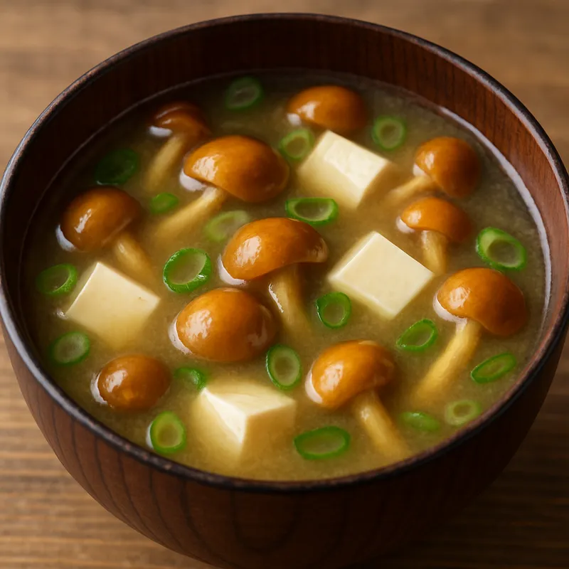 Nameko-Misosuppe