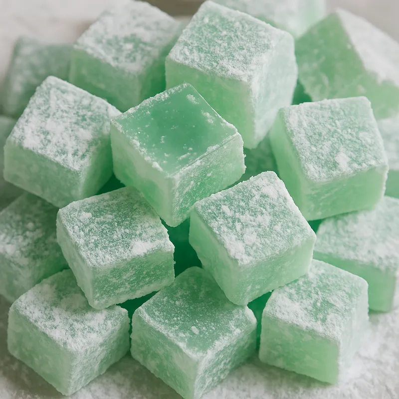 Naneli Lokum (Türkische Minzbonbons)
