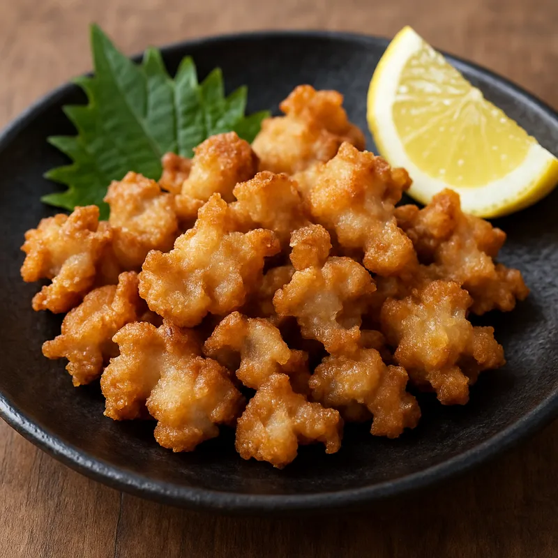 Nankotsu Karaage (Frittierter Hühnerknorpel)