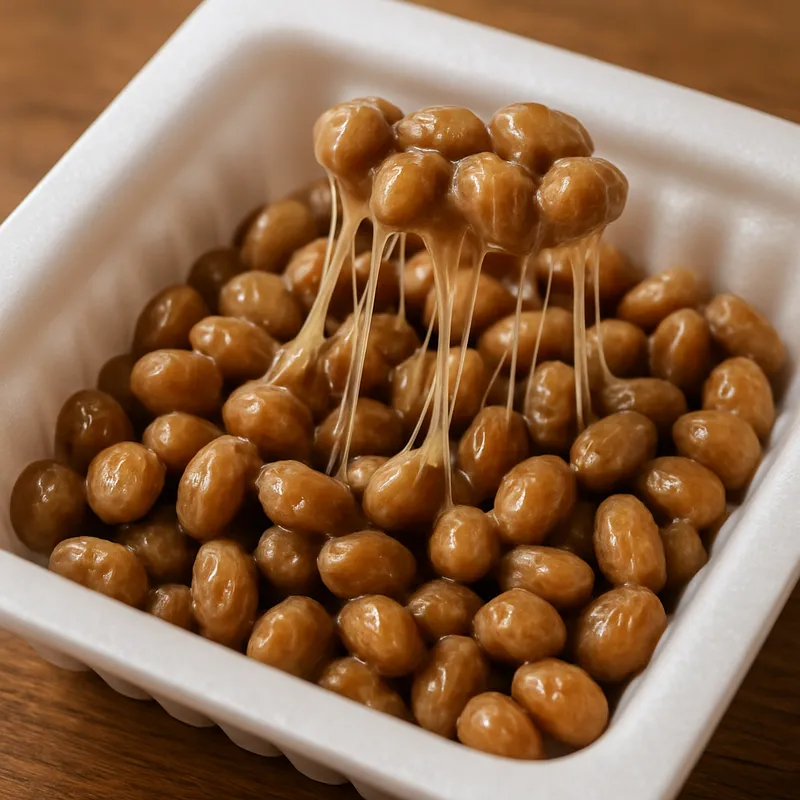 Natto (Fermentierte Sojabohnen)