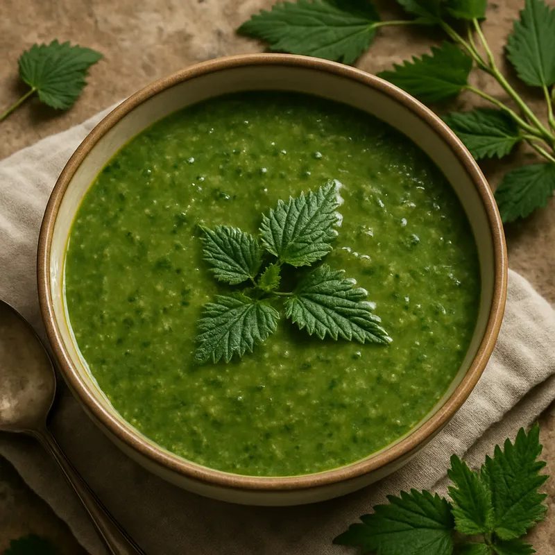 Brennnesselsuppe