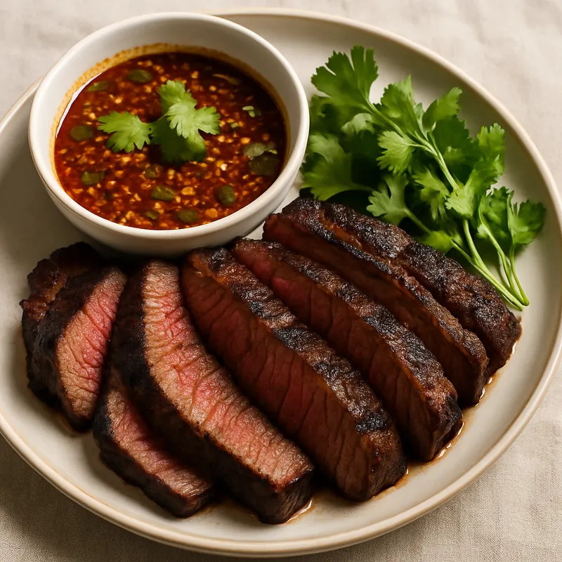 Neua Ob (Thailändisches gebackenes Rindfleisch)