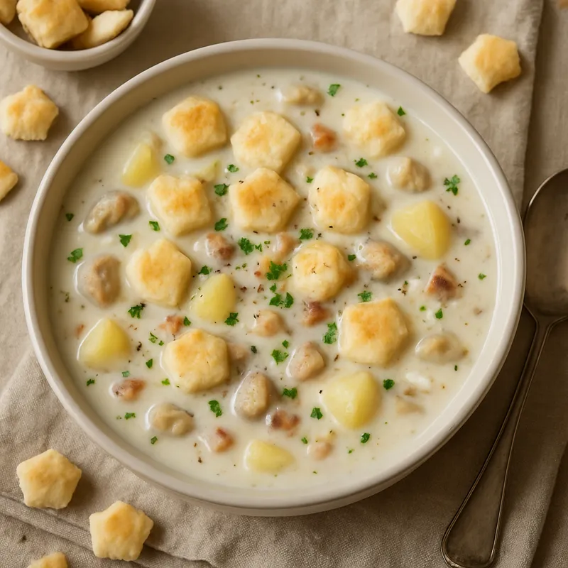 New England Muschelsuppe