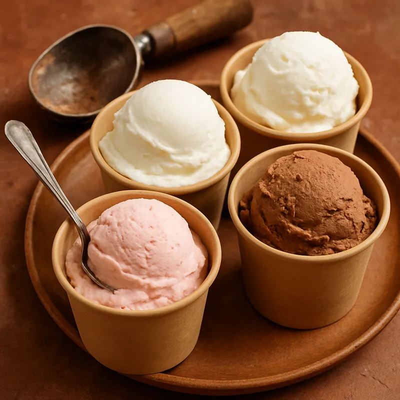 Nieves De Garrafa (Handgerührtes Eis)