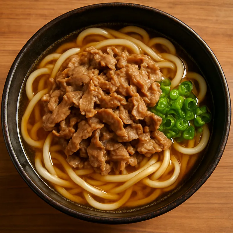 Niku Udon (Fleisch-Udon)