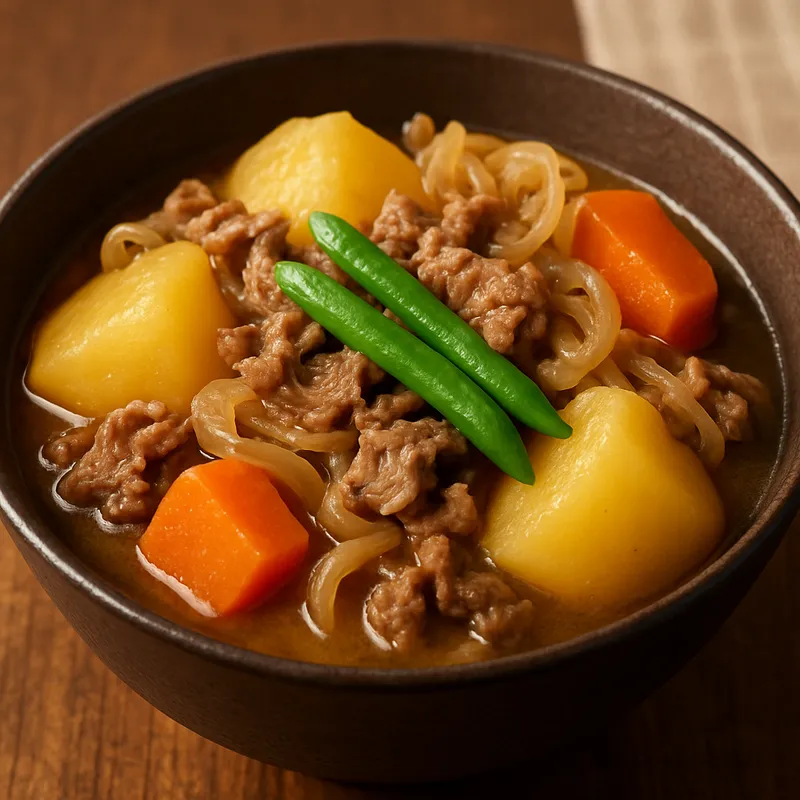 Nikujaga (Fleisch-Kartoffel-Eintopf)