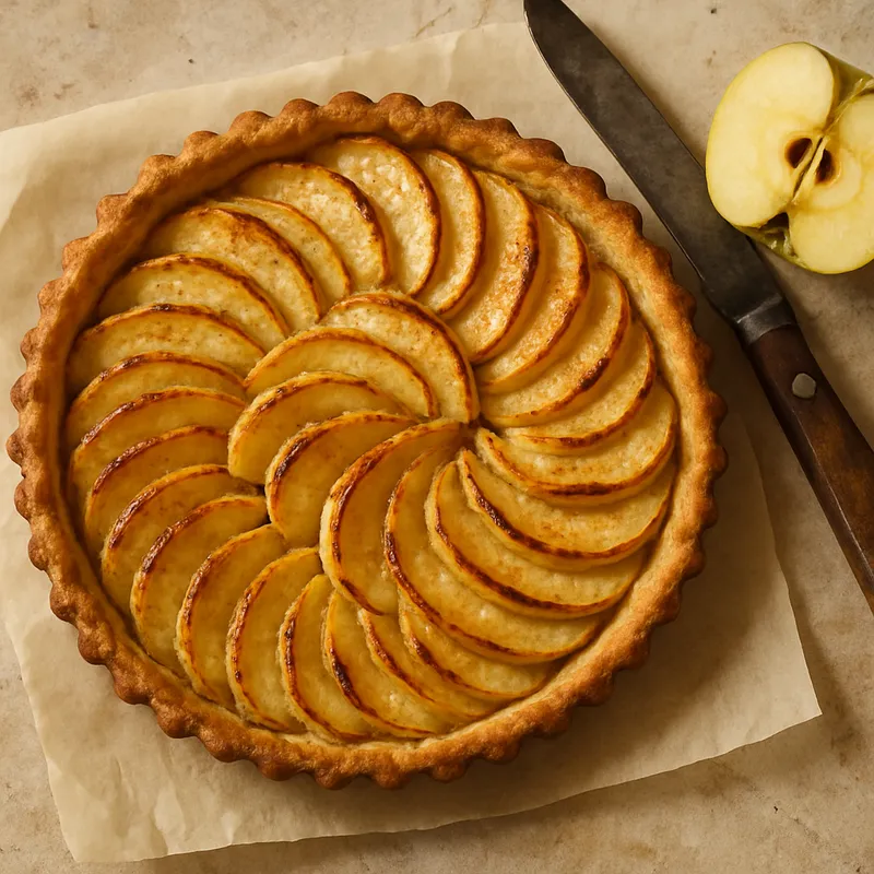 Normandischer Apfelkuchen