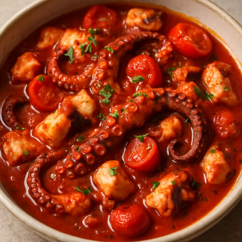 Oktopus alla Luciana