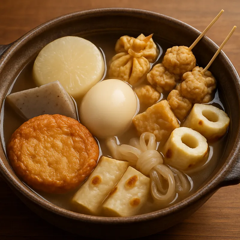 Oden (Fischkuchen-Eintopf)
