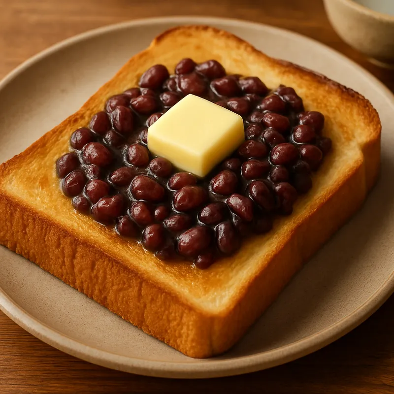 Ogura Toast (Rote-Bohnen-Toast)