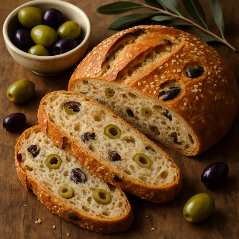 Olivenernte-Brot