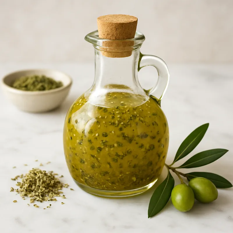 Olivenöl-Oregano-Dressing