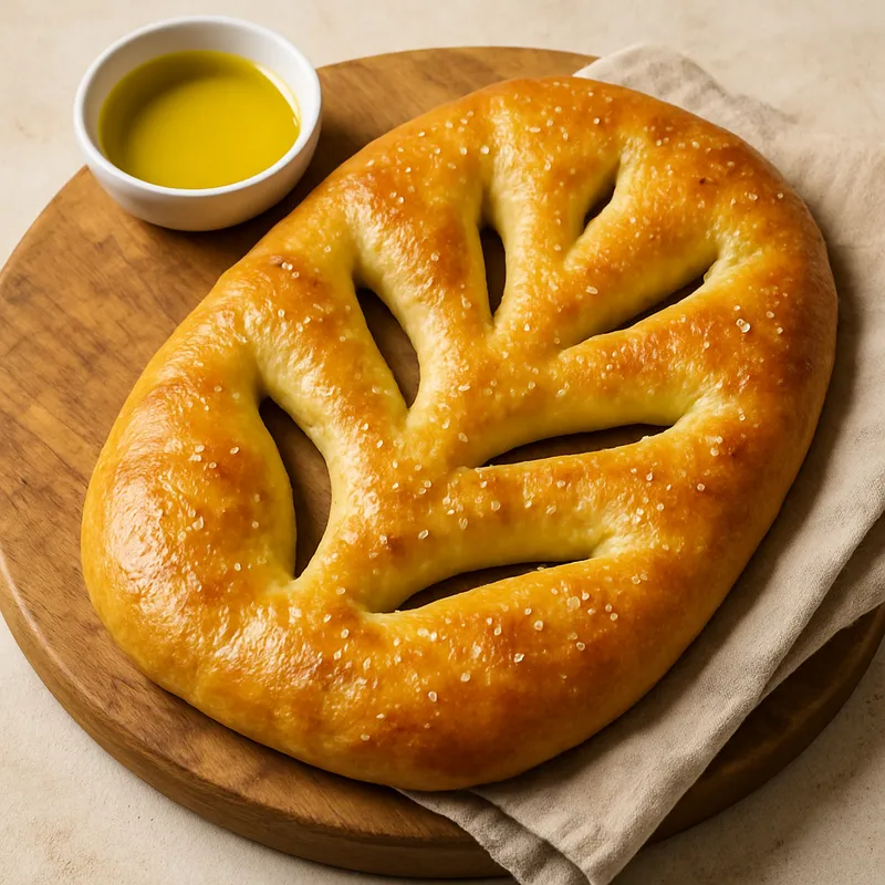 Olivenölbrot (Pompe à l'Huile)