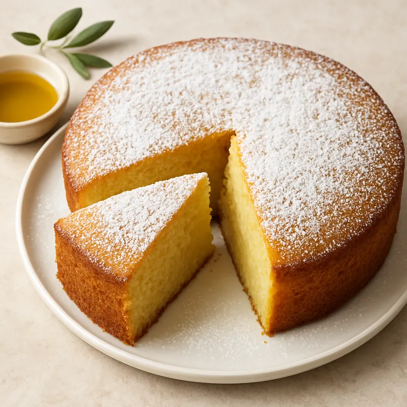 Olivenölkuchen