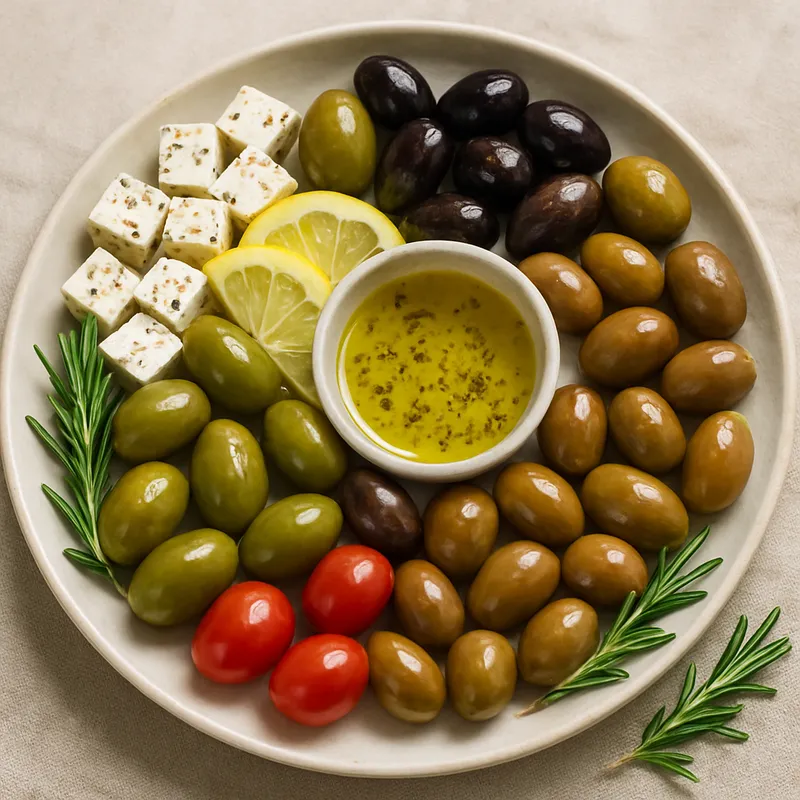 Olivenplatte (Zeytin Tabağı)