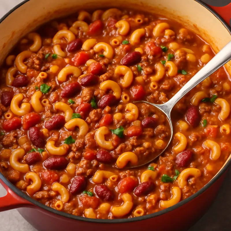 One Pot Chili Mac
