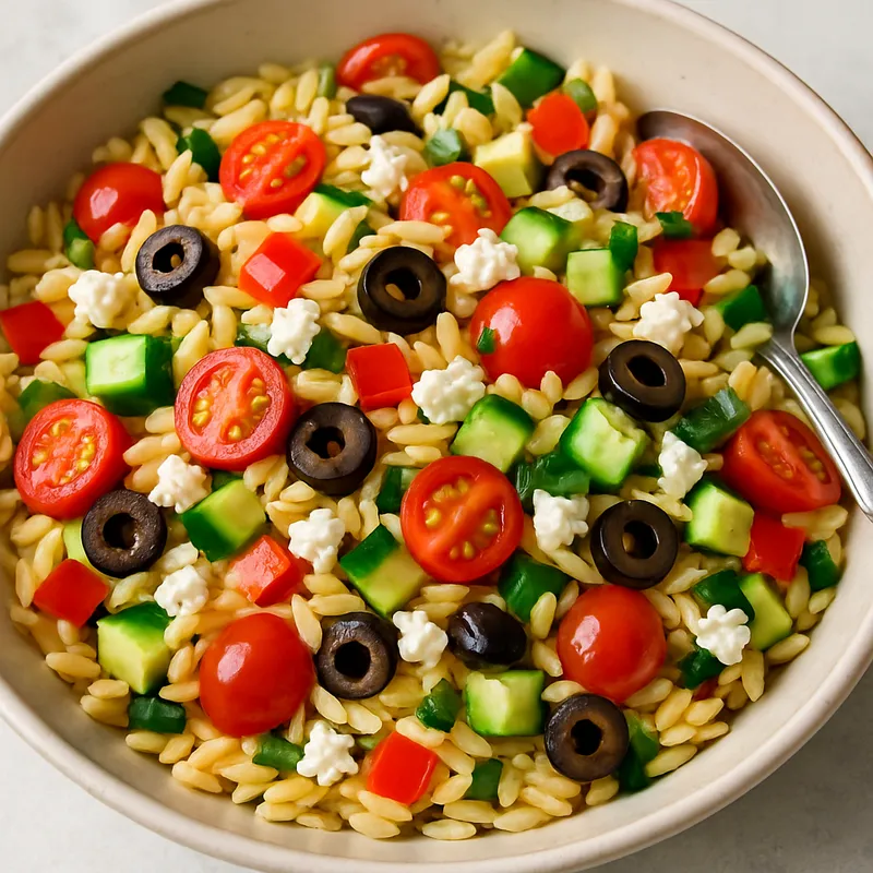 Orzo-Nudelsalat
