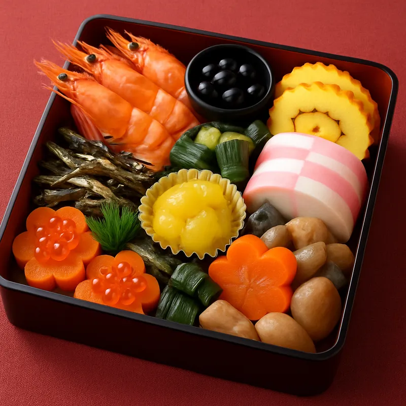 Osechi Ryori (Japanisches Neujahrsessen)