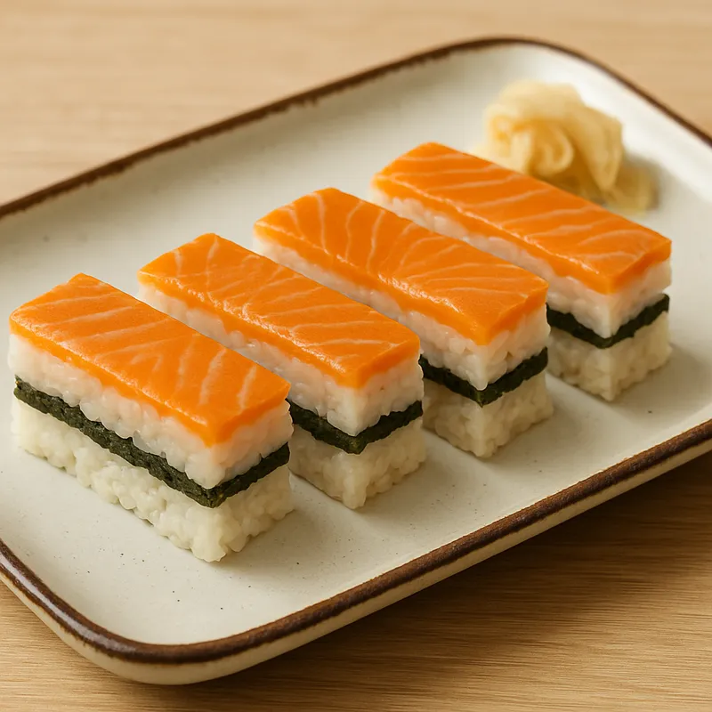 Oshi Sushi (Gepresstes Sushi)