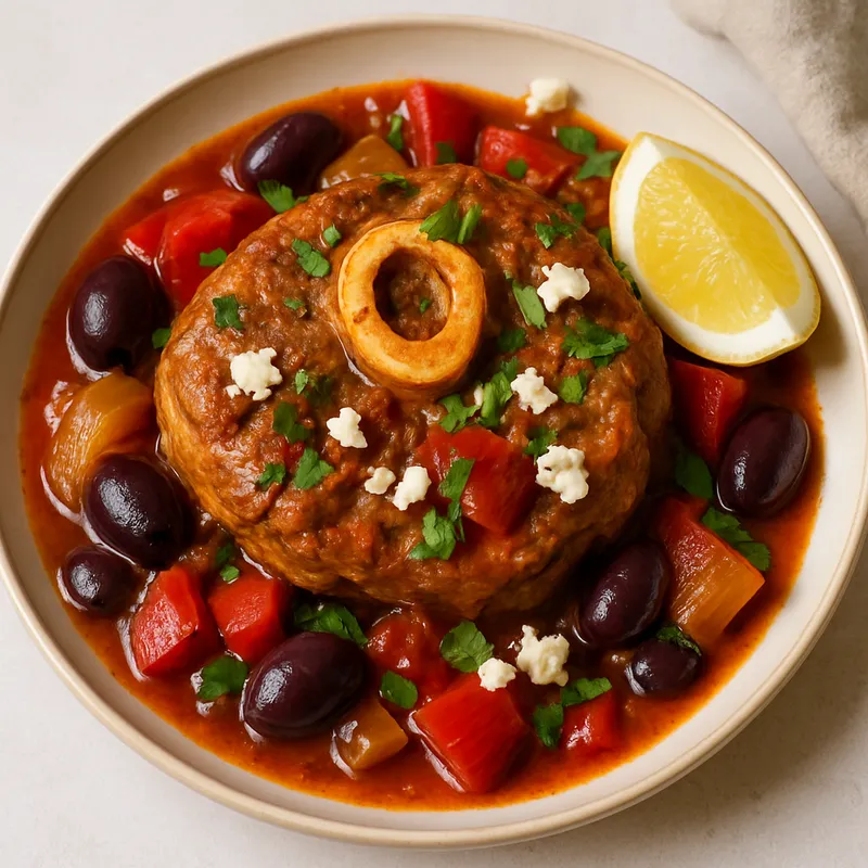 Osso Buco auf griechische Art