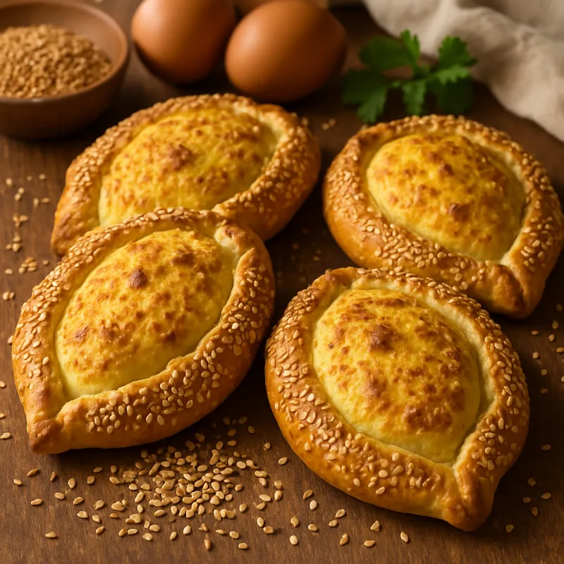 Osterflaounes (Käsegebäck aus Zypern)