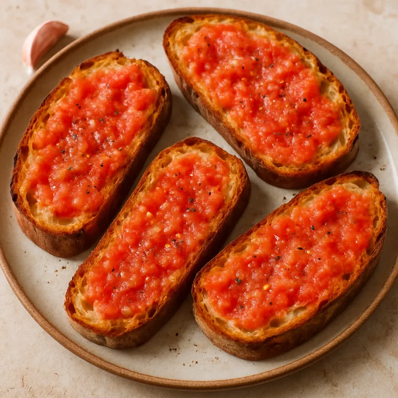 Pa Amb Tomàquet (Katalanisches Tomatenbrot)