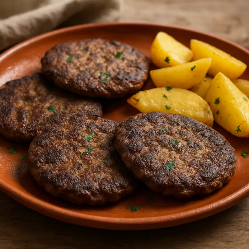 Pacholas (Flache Fleischpastetchen)