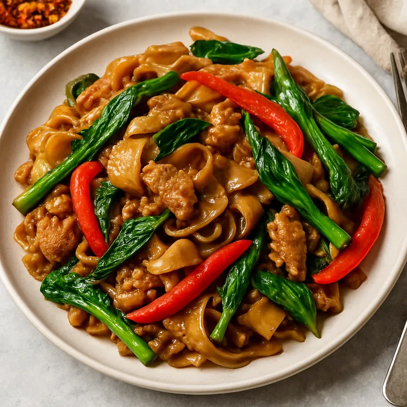Pad Kee Mao (Klassische Betrunkene Nudeln)