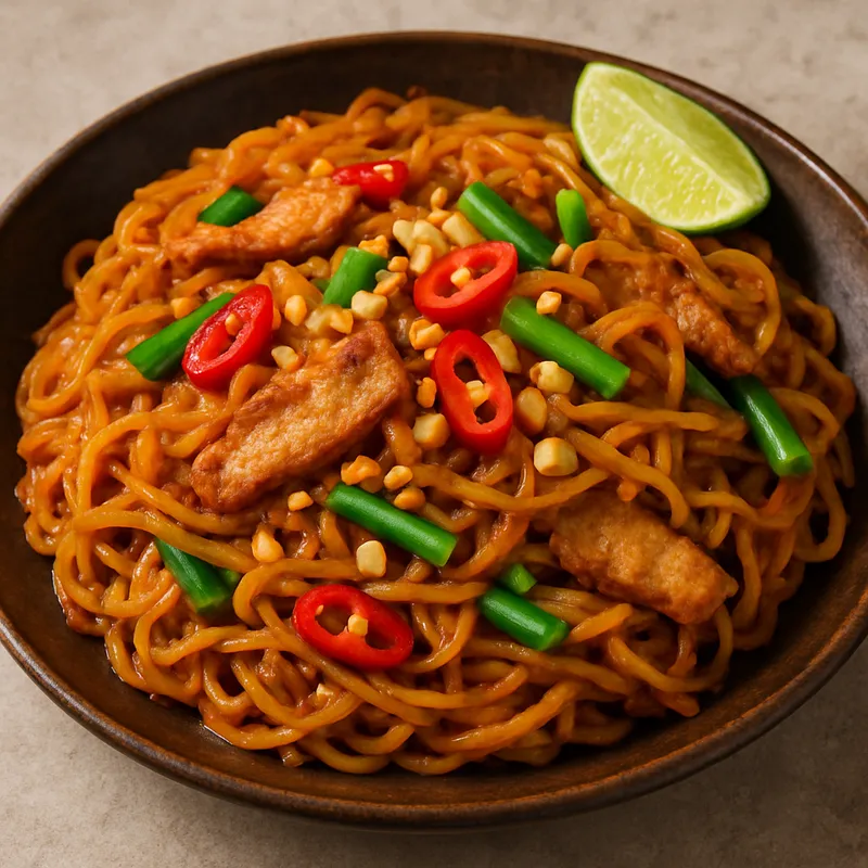 Pad Mee Korat (Gebratene Nudeln nach Korat-Art)