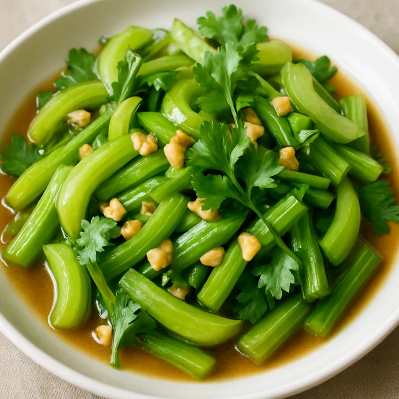 Pad Phak Chee (Gebratener Sellerie)