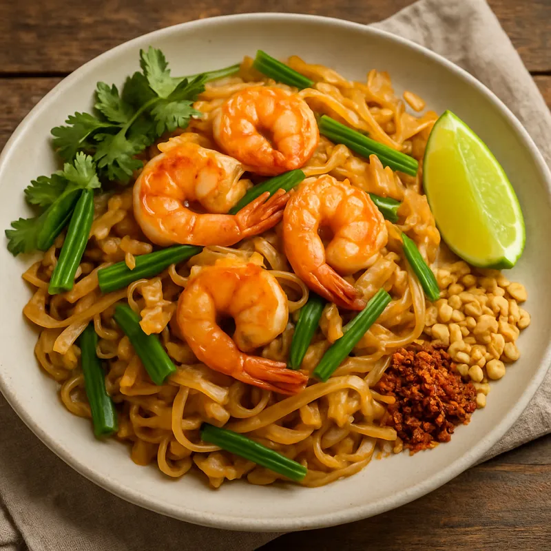 Authentisches Pad Thai