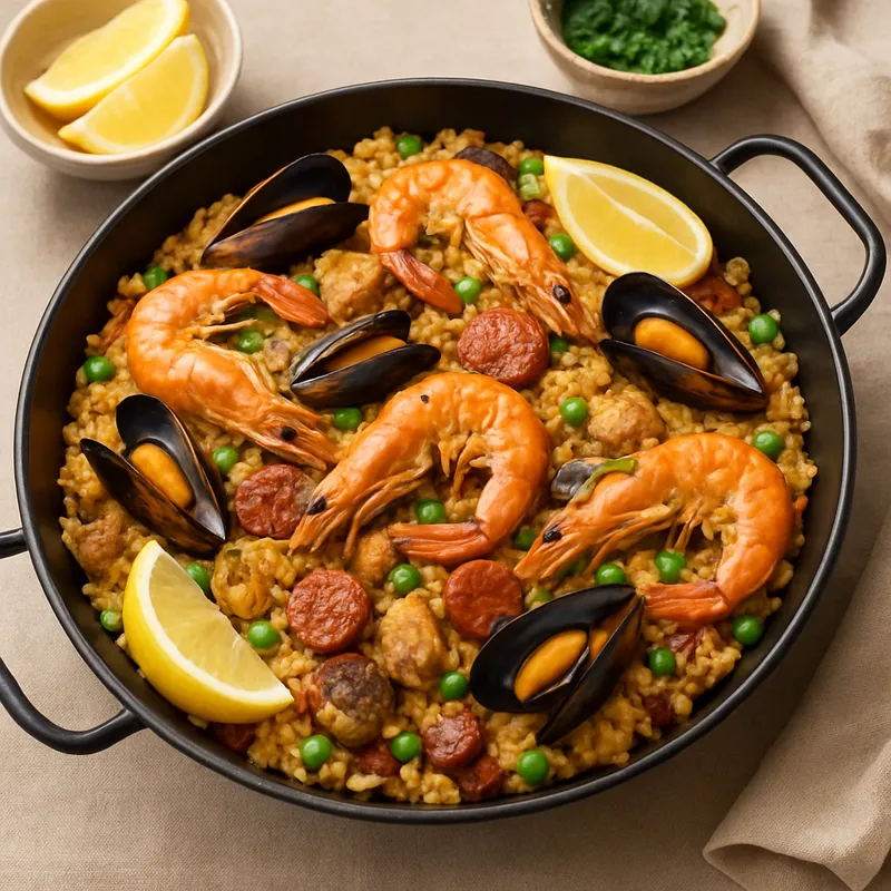 Paella auf französische Art
