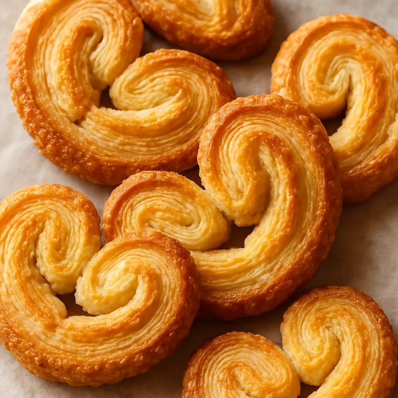 Palmiers (Blätterteig-Palmiers)