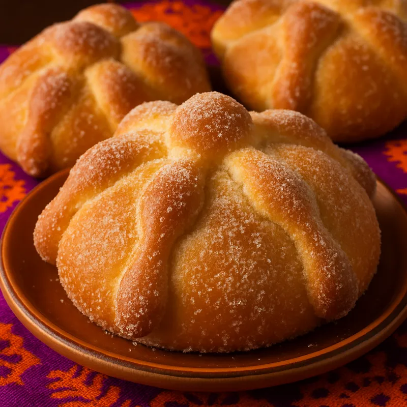 Pan De Muerto (Totenbrot)