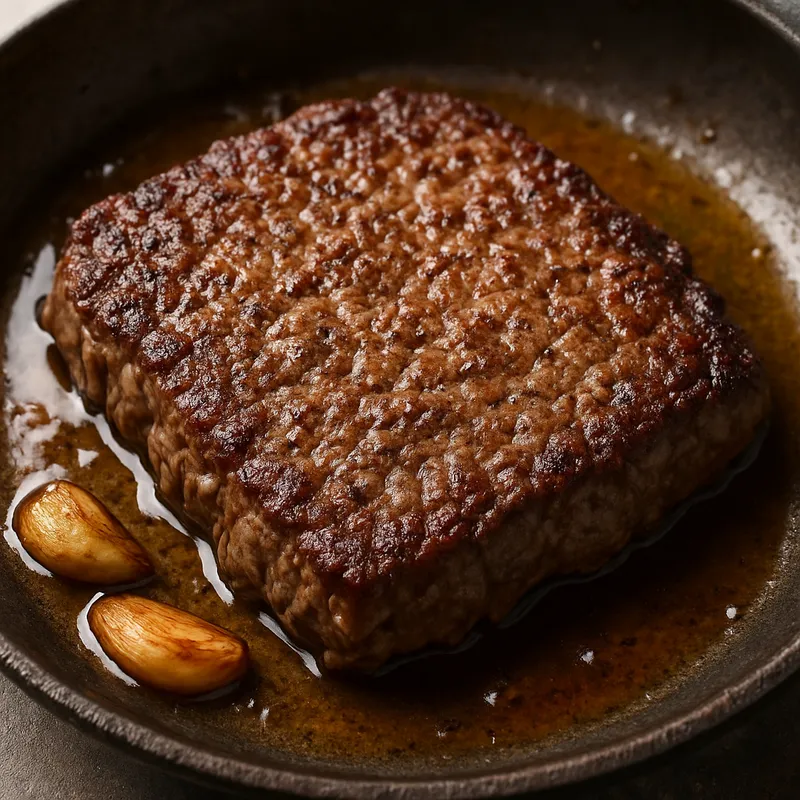 Gebratenes Würfelsteak