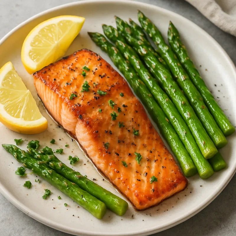 Gebratener Lachs