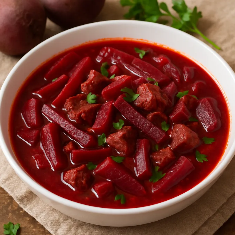 Pancar Yahnisi (Rote-Bete-Eintopf)