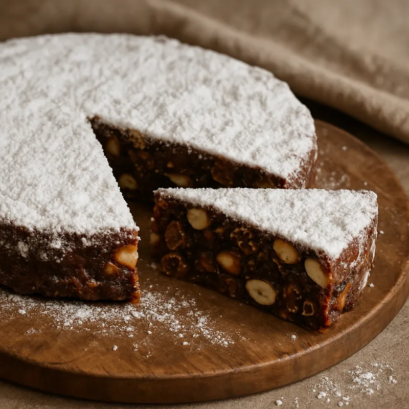 Panforte Di Siena (Sienesischer Gewürz-Früchtekuchen)