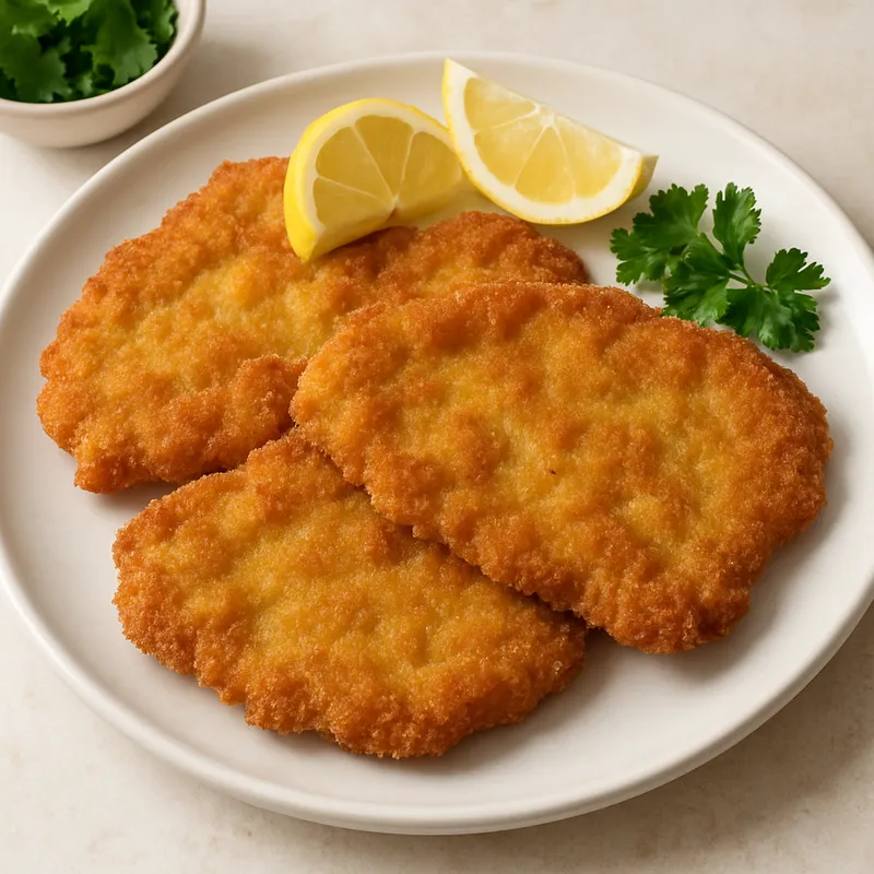 Panierte Kalbsschnitzel