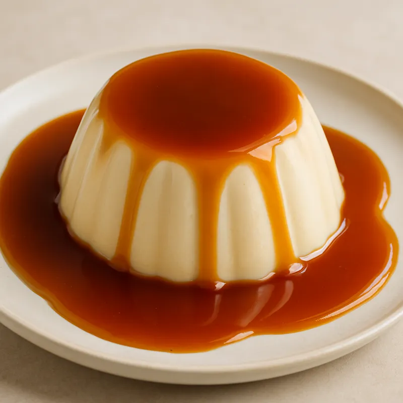 Panna Cotta mit Karamell