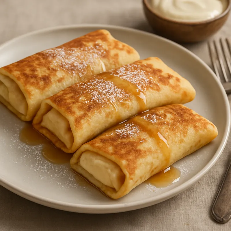 Pannequets (Gefüllte Crêpes)