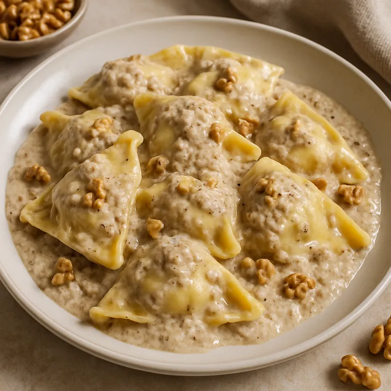 Pansotti mit Walnusssauce