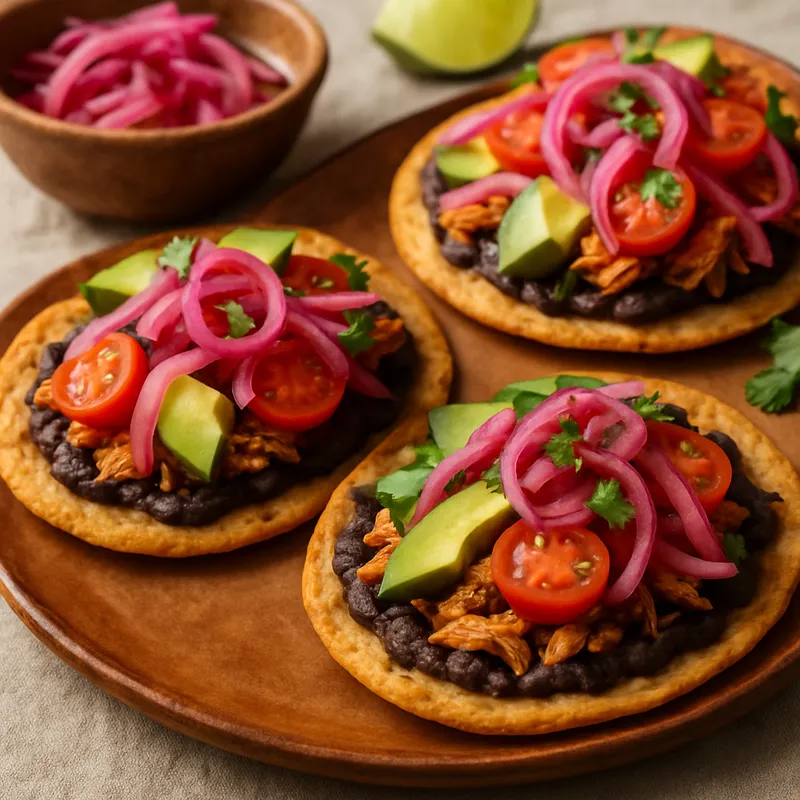 Panuchos (Gefüllte Tortillas aus Yucatán)
