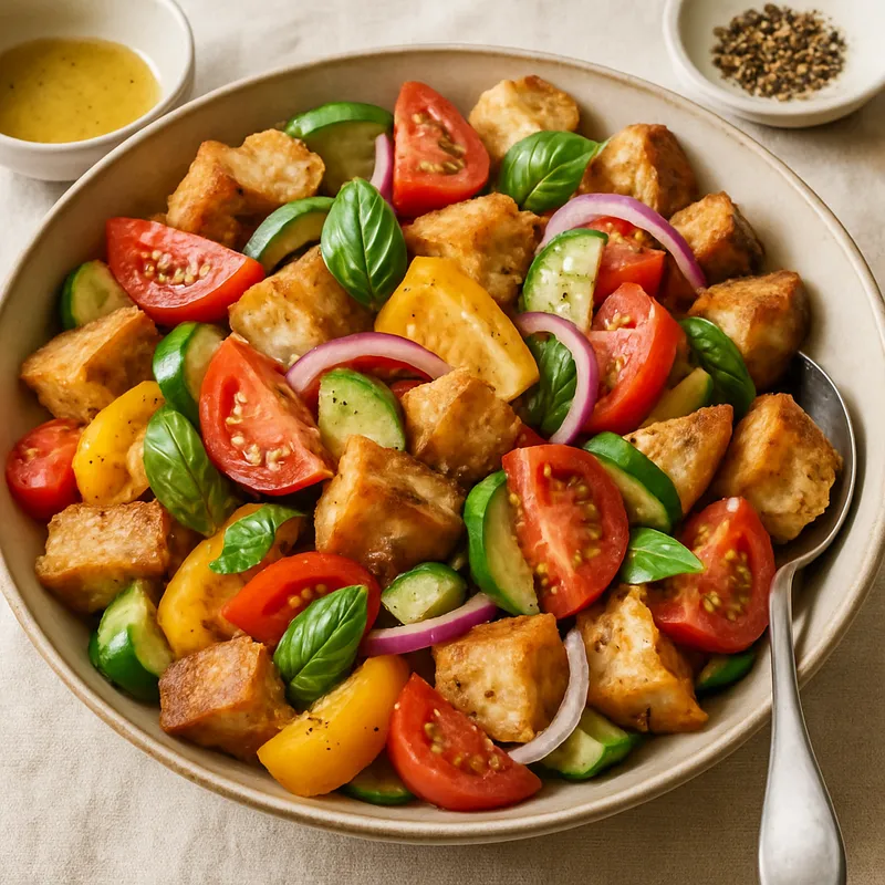 Panzanella (Toskanischer Brotsalat)