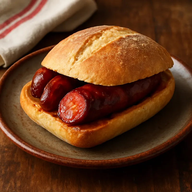 Pão com Chouriço